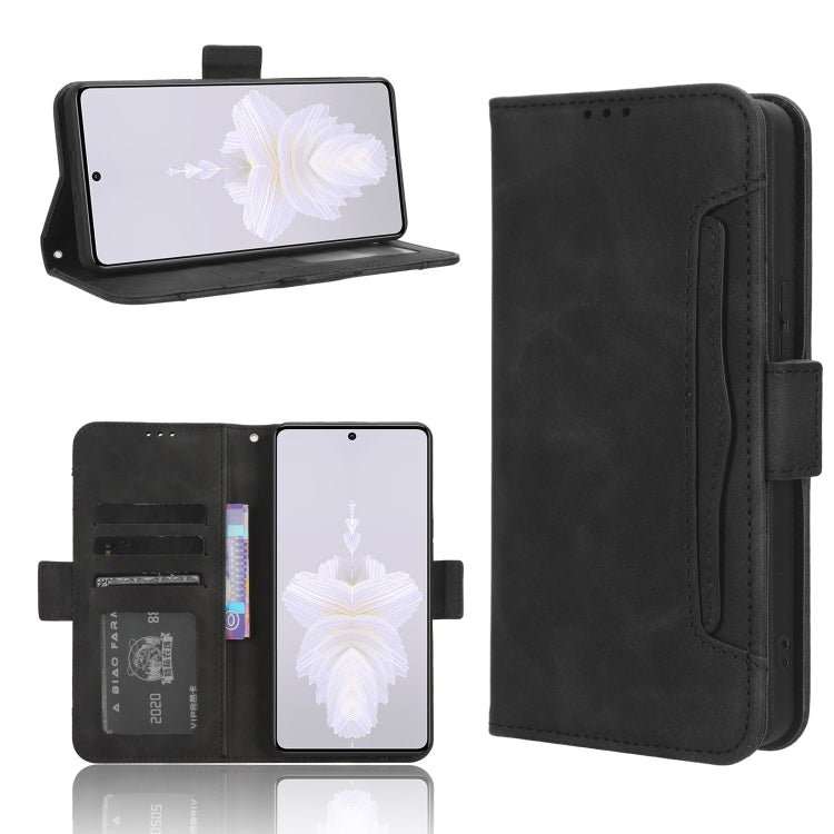 Skin Feel Calf Texture Card Slots Leather Phone Case, For Tecno Camon 20 Premier 5G, For Tecno Camon 20 Pro 5G, For Tecno Camon 20 Pro