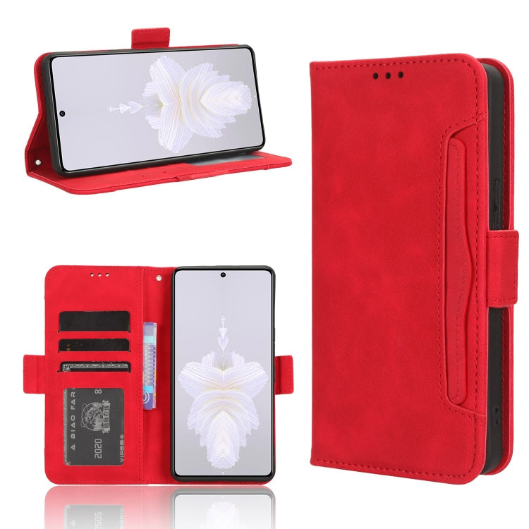 Skin Feel Calf Texture Card Slots Leather Phone Case, For Tecno Camon 20 Premier 5G, For Tecno Camon 20 Pro 5G, For Tecno Camon 20 Pro