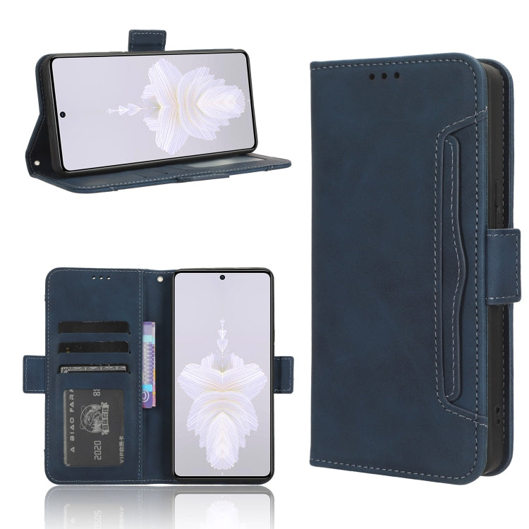 Skin Feel Calf Texture Card Slots Leather Phone Case, For Tecno Camon 20 Premier 5G, For Tecno Camon 20 Pro 5G, For Tecno Camon 20 Pro