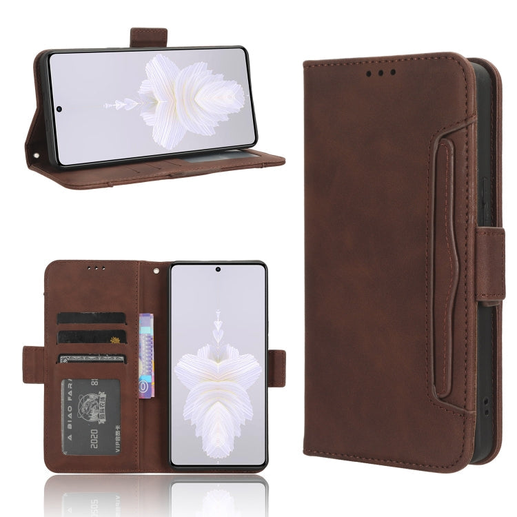 Skin Feel Calf Texture Card Slots Leather Phone Case, For Tecno Camon 20 Premier 5G, For Tecno Camon 20 Pro 5G, For Tecno Camon 20 Pro