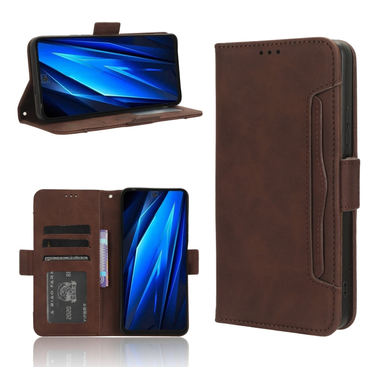 Skin Feel Calf Texture Card Slots Leather Phone Case, For Tecno Spark 20 4G KJ5, For Tecno Pova 5 Pro, For Tecno Pova Neo 3, For Tenco Pova 5 4G