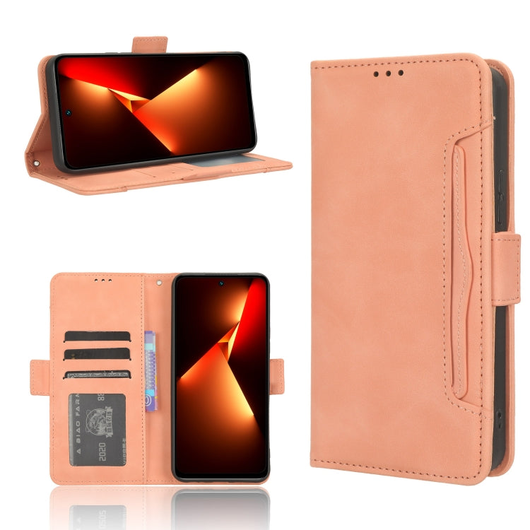 Skin Feel Calf Texture Card Slots Leather Phone Case, For Tecno Spark 20 4G KJ5, For Tecno Pova 5 Pro, For Tecno Pova Neo 3, For Tenco Pova 5 4G