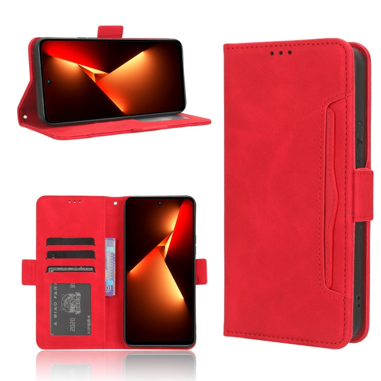 Skin Feel Calf Texture Card Slots Leather Phone Case, For Tecno Spark 20 4G KJ5, For Tecno Pova 5 Pro, For Tecno Pova Neo 3, For Tenco Pova 5 4G