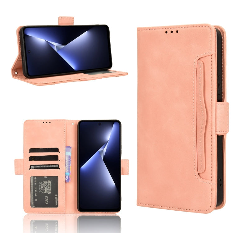 Skin Feel Calf Texture Card Slots Leather Phone Case, For Tecno Spark 20 4G KJ5, For Tecno Pova 5 Pro, For Tecno Pova Neo 3, For Tenco Pova 5 4G