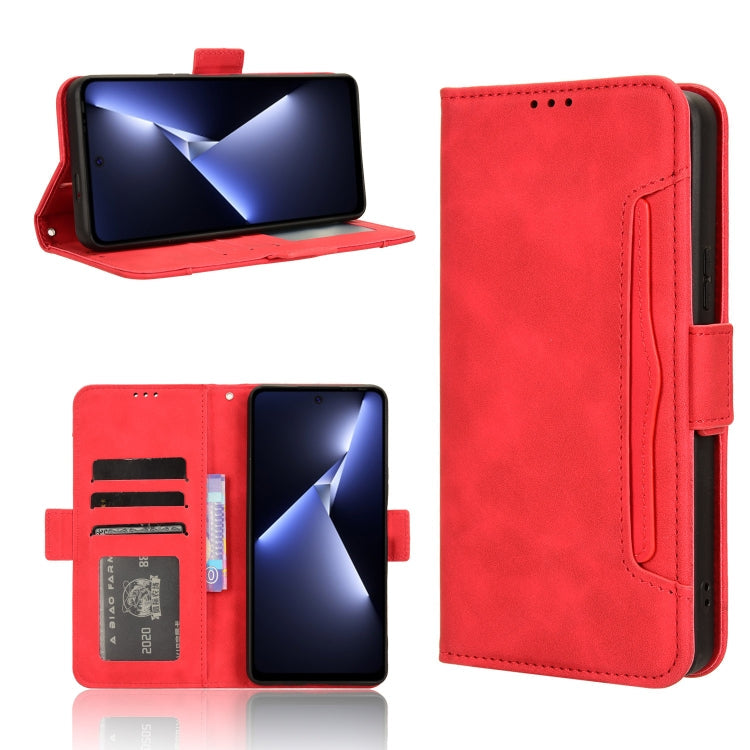 Skin Feel Calf Texture Card Slots Leather Phone Case, For Tecno Spark 20 4G KJ5, For Tecno Pova 5 Pro, For Tecno Pova Neo 3, For Tenco Pova 5 4G