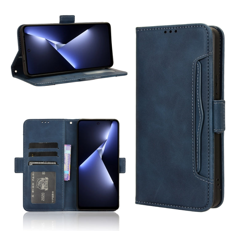 Skin Feel Calf Texture Card Slots Leather Phone Case, For Tecno Spark 20 4G KJ5, For Tecno Pova 5 Pro, For Tecno Pova Neo 3, For Tenco Pova 5 4G