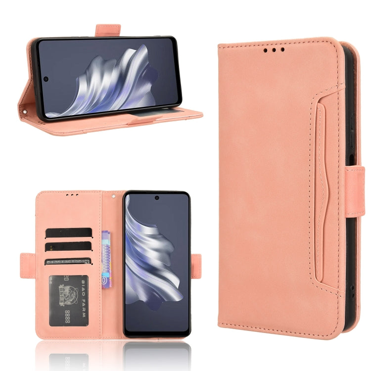 Skin Feel Calf Texture Card Slots Leather Phone Case, For Tecno Pova 6 Pro 5G, For Tecno Spark 20 Pro+ 4G KJ7, For Tecno Spark 20 Pro 4G KJ6, For Tecno Spark Go 2024 / Spark 20C