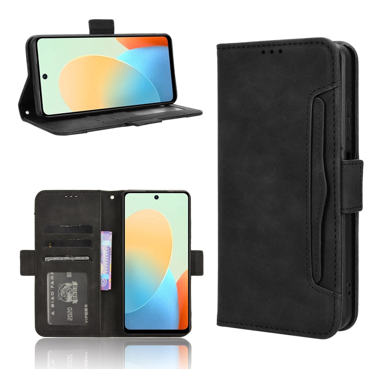 Skin Feel Calf Texture Card Slots Leather Phone Case, For Tecno Pova 6 Pro 5G, For Tecno Spark 20 Pro+ 4G KJ7, For Tecno Spark 20 Pro 4G KJ6, For Tecno Spark Go 2024 / Spark 20C