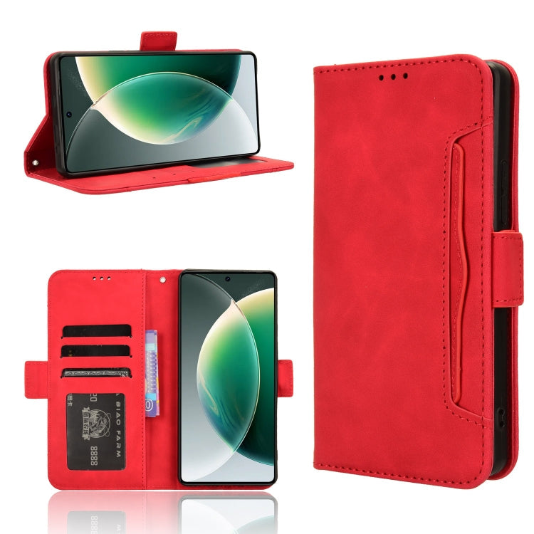 Skin Feel Calf Texture Card Slots Leather Phone Case, For Tecno Pova 6 Neo 4G, For Tecno Pova 6 4G, For Tecno Camon 30 Pro 5G, For Tecno Camon 30 5G / 4G