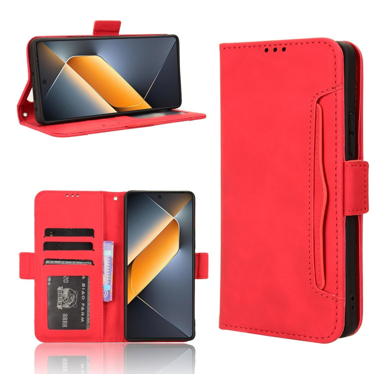 Skin Feel Calf Texture Card Slots Leather Phone Case, For Tecno Pova 6 Pro 5G, For Tecno Spark 20 Pro+ 4G KJ7, For Tecno Spark 20 Pro 4G KJ6, For Tecno Spark Go 2024 / Spark 20C