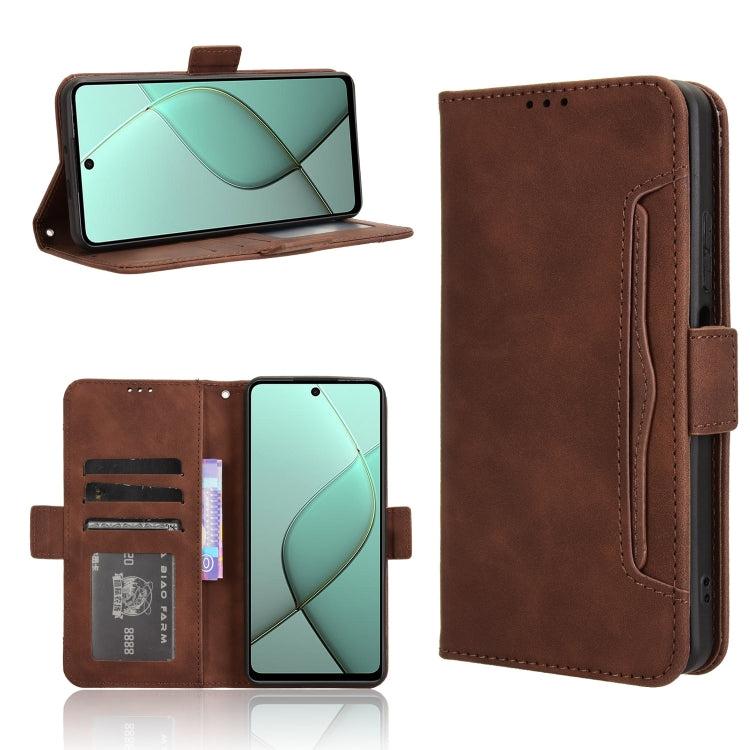 Skin Feel Calf Texture Card Slots Leather Phone Case, For Tecno Spark Go 1 / Pop 9 / Spark Go 2025, For Tecno Spark 30C 4G, For Tecno Spark 20 Pro 5G, For Tecno Camon 30 Premier 5G