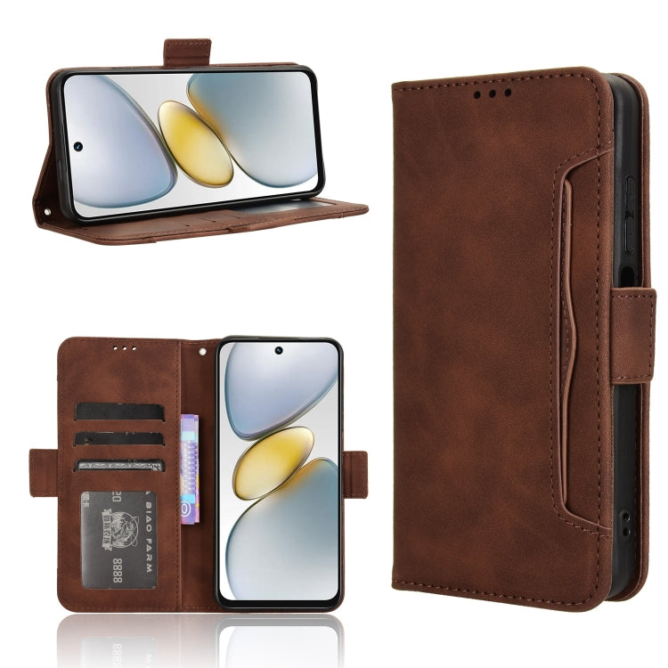 Skin Feel Calf Texture Card Slots Leather Phone Case, For Tecno Spark Go 1 / Pop 9 / Spark Go 2025, For Tecno Spark 30C 4G, For Tecno Spark 20 Pro 5G, For Tecno Camon 30 Premier 5G