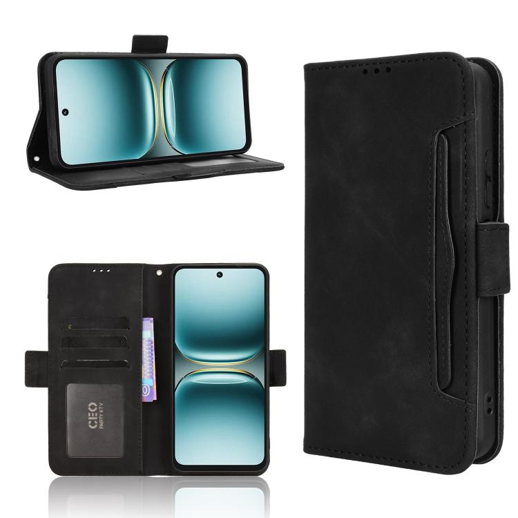 Skin Feel Calf Texture Card Slots Leather Phone Case, For Tecno Spark 40 4G, For Tecno Pova 7 Ultra 5G, For Tecno Pova 7 4G, For Tecno Spark Go 2 4G