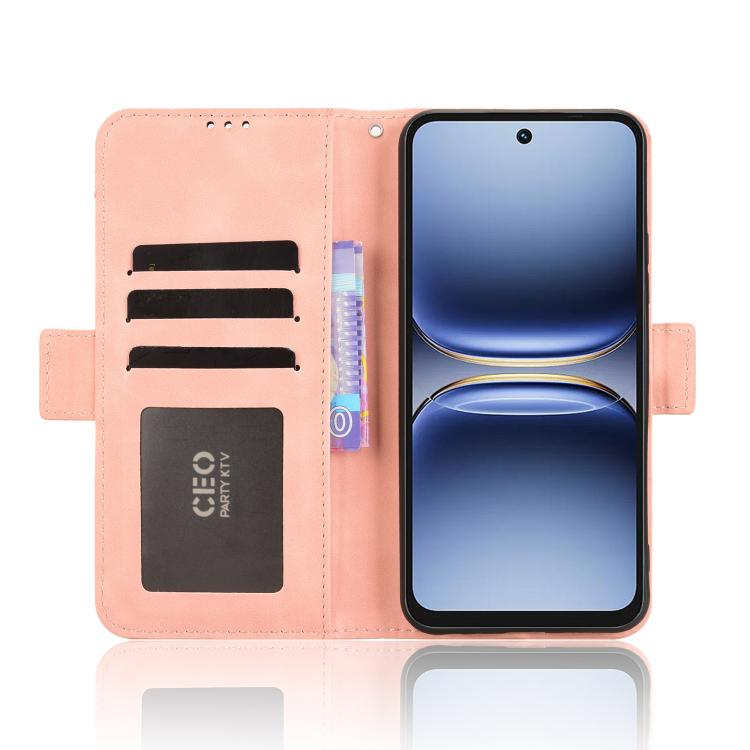 Skin Feel Calf Texture Card Slots Leather Phone Case, For Tecno Spark 40 4G, For Tecno Pova 7 Ultra 5G, For Tecno Pova 7 4G, For Tecno Spark Go 2 4G