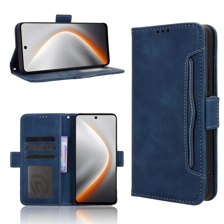 Skin Feel Calf Texture Card Slots Leather Phone Case, For Tecno Pova 7 Pro 5G, For Tecno Pova 7 5G, For Tecno Spark 40 Pro+ 4G, For Tecno Spark 40 Pro 4G