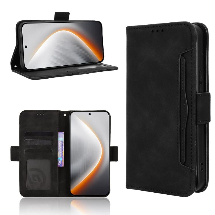 Skin Feel Calf Texture Card Slots Leather Phone Case, For Tecno Pova 7 Pro 5G, For Tecno Pova 7 5G, For Tecno Spark 40 Pro+ 4G, For Tecno Spark 40 Pro 4G