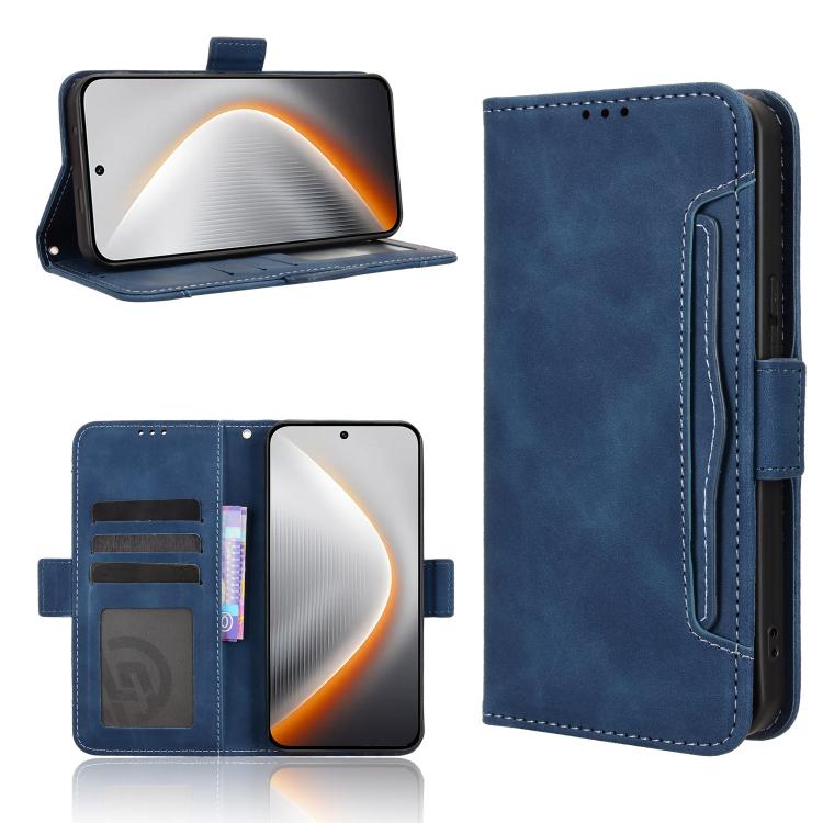 Skin Feel Calf Texture Card Slots Leather Phone Case, For Tecno Spark 40 4G, For Tecno Pova 7 Ultra 5G, For Tecno Pova 7 4G, For Tecno Spark Go 2 4G