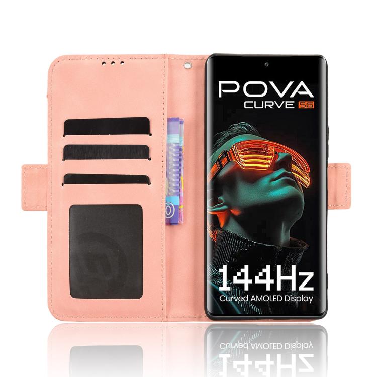 Skin Feel Calf Texture Card Slots Leather Phone Case, For Tecno Pova Curve 5G, For Tecno Camon 40 Pro 4G / 5G, For Tecno Camon 40 Premier 5G, For Tecno Camon 40 4G