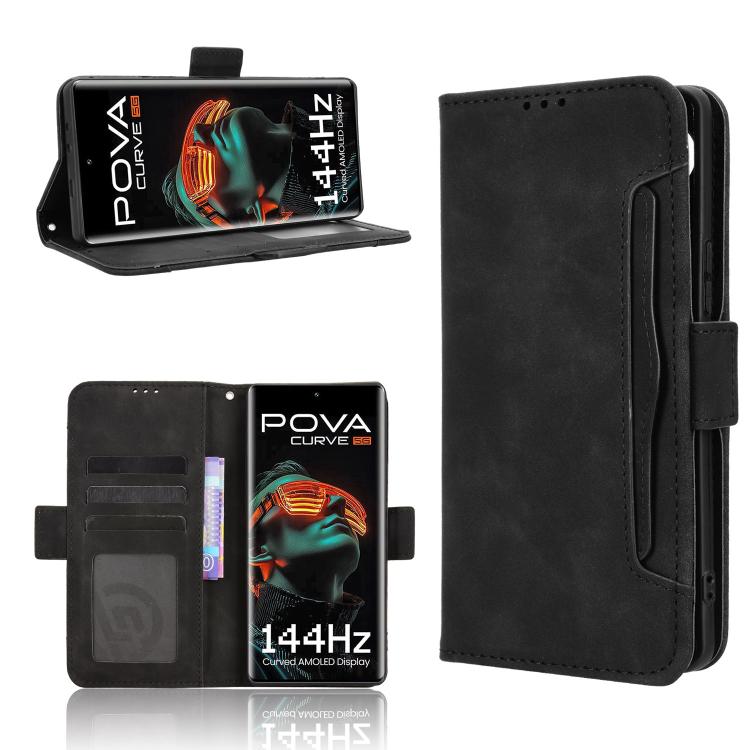 Skin Feel Calf Texture Card Slots Leather Phone Case, For Tecno Pova Curve 5G, For Tecno Camon 40 Pro 4G / 5G, For Tecno Camon 40 Premier 5G, For Tecno Camon 40 4G