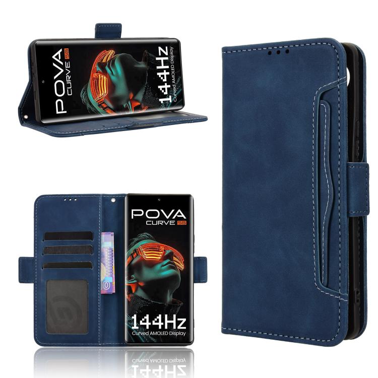 Skin Feel Calf Texture Card Slots Leather Phone Case, For Tecno Pova Curve 5G, For Tecno Camon 40 Pro 4G / 5G, For Tecno Camon 40 Premier 5G, For Tecno Camon 40 4G