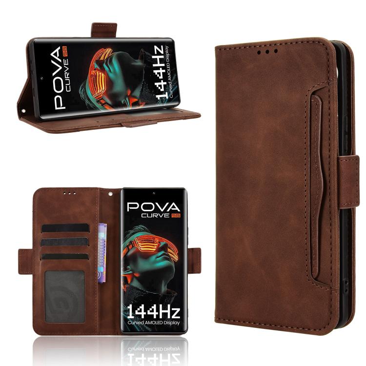 Skin Feel Calf Texture Card Slots Leather Phone Case, For Tecno Pova Curve 5G, For Tecno Camon 40 Pro 4G / 5G, For Tecno Camon 40 Premier 5G, For Tecno Camon 40 4G