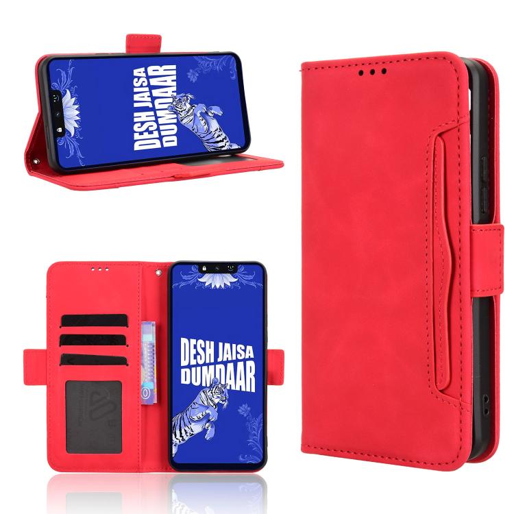 Skin Feel Calf Texture Card Slots Leather Phone Case, For Tecno Camon 50 4G, For Tenco Spark Go 3, For Tecno Spark Slim, For Tecno Spark 40C