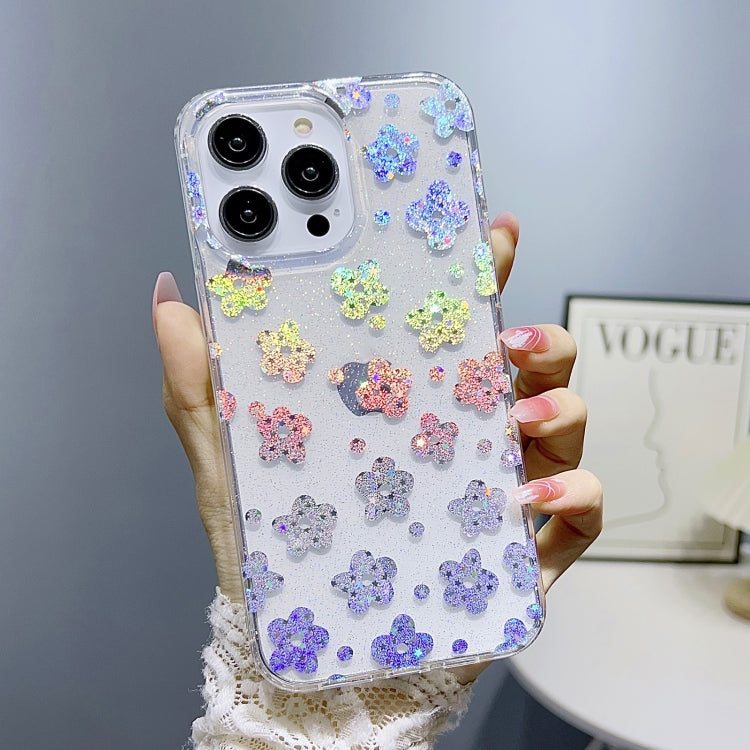Little Star Series Glitter Powder TPU Phone Case, For iPhone 12, For iPhone 12 Pro
