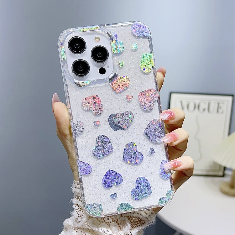 Little Star Series Glitter Powder TPU Phone Case, For iPhone 12, For iPhone 12 Pro