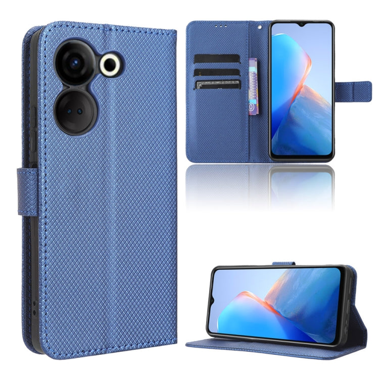 Diamond Texture Leather Phone Case, For Tecno Camon 20 Premier 5G, For Tecno Camon 20 Pro 5G, For Tecno Camon 20 Pro