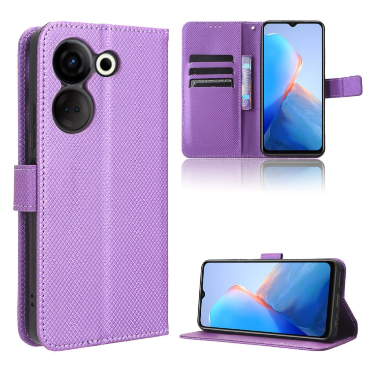 Diamond Texture Leather Phone Case, For Tecno Camon 20 Premier 5G, For Tecno Camon 20 Pro 5G, For Tecno Camon 20 Pro