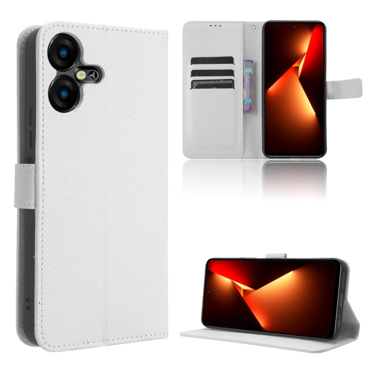 Diamond Texture Leather Phone Case, For Tecno Spark 20 4G, For Tecno Pova 5 Pro, For Tecno Pova Neo 3, For Tenco Pova 5