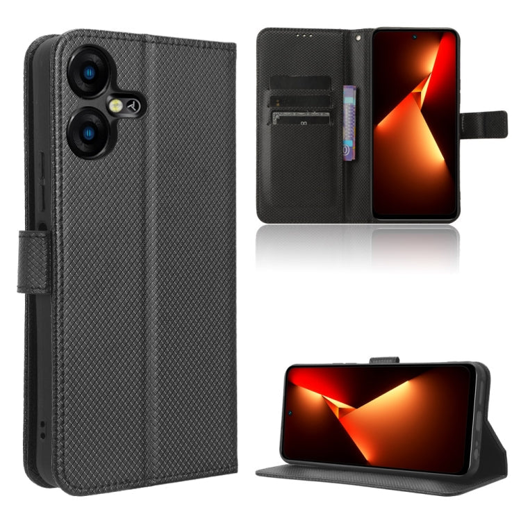 Diamond Texture Leather Phone Case, For Tecno Spark 20 4G, For Tecno Pova 5 Pro, For Tecno Pova Neo 3, For Tenco Pova 5