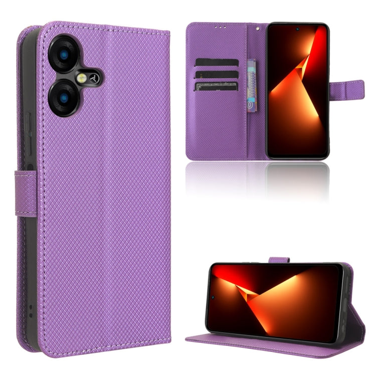 Diamond Texture Leather Phone Case, For Tecno Spark 20 4G, For Tecno Pova 5 Pro, For Tecno Pova Neo 3, For Tenco Pova 5