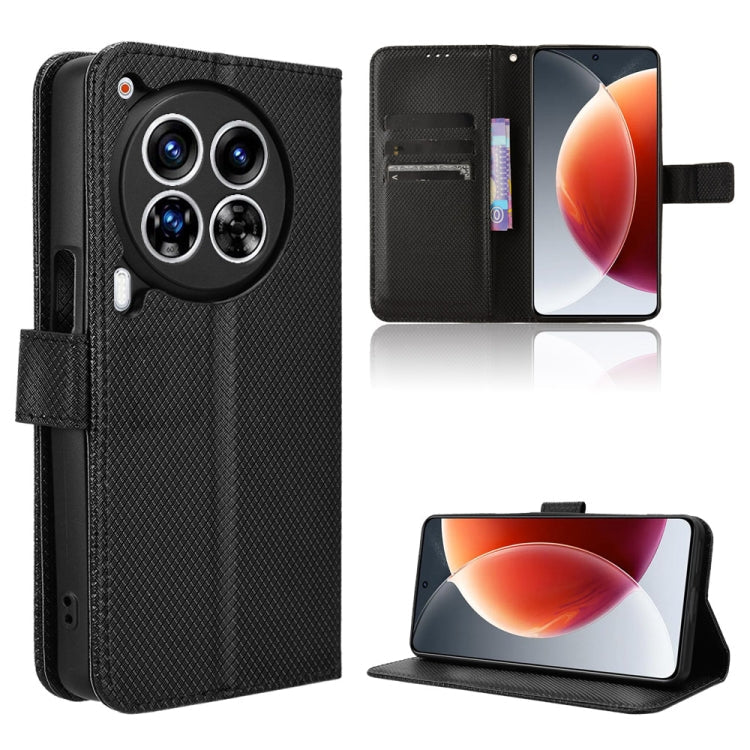 Diamond Texture Leather Phone Case, For Tecno Spark Go 1 / Pop 9 / Spark Go 2025, For Tecno Spark 30C 4G, For Tecno Spark 20 Pro 5G, For Tecno Camon 30 Premier 5G