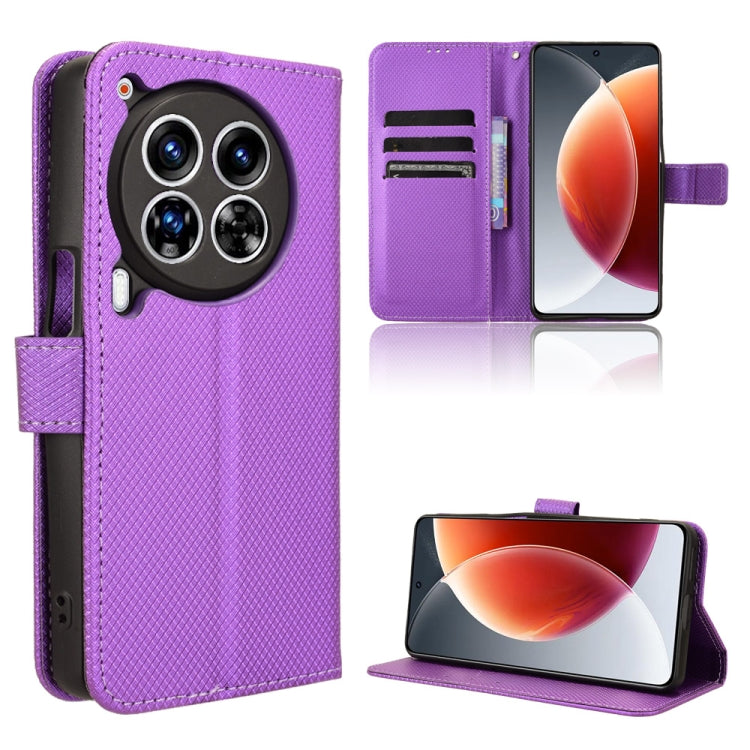 Diamond Texture Leather Phone Case, For Tecno Spark Go 1 / Pop 9 / Spark Go 2025, For Tecno Spark 30C 4G, For Tecno Spark 20 Pro 5G, For Tecno Camon 30 Premier 5G