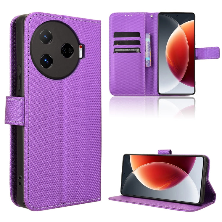 Diamond Texture Leather Phone Case, For Tecno Pova 6 Neo 4G, For Tecno Pova 6 4G, For Tecno Camon 30 Pro 5G, For Tecno Camon 30 5G / 4G