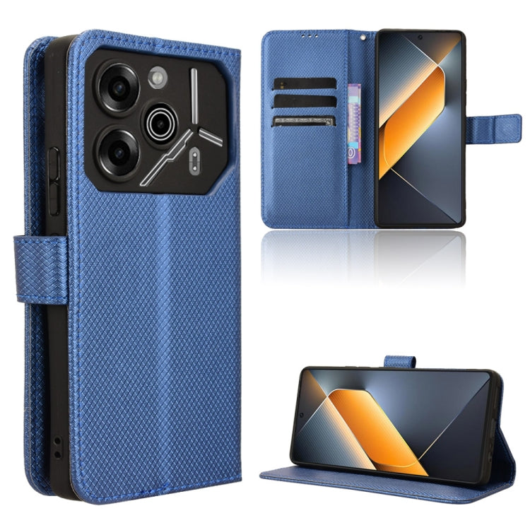 Diamond Texture Leather Phone Case, For Tecno Pova 6 Pro 5G, For Tecno Spark 20 Pro+ 4G, For Tecno Spark 20 Pro 4G, For Tecno Spark Go 2024