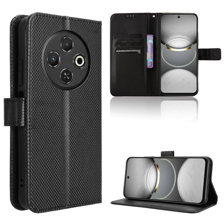 Diamond Texture Leather Phone Case, For Tecno Spark Go 1 / Pop 9 / Spark Go 2025, For Tecno Spark 30C 4G, For Tecno Spark 20 Pro 5G, For Tecno Camon 30 Premier 5G