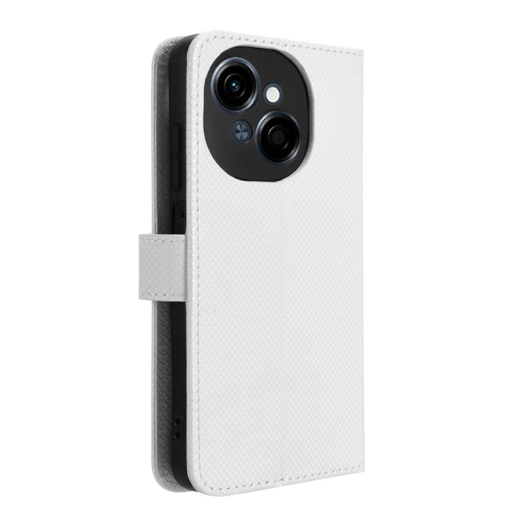 Diamond Texture Leather Phone Case, For Tecno Spark Go 1 / Pop 9 / Spark Go 2025, For Tecno Spark 30C 4G, For Tecno Spark 20 Pro 5G, For Tecno Camon 30 Premier 5G