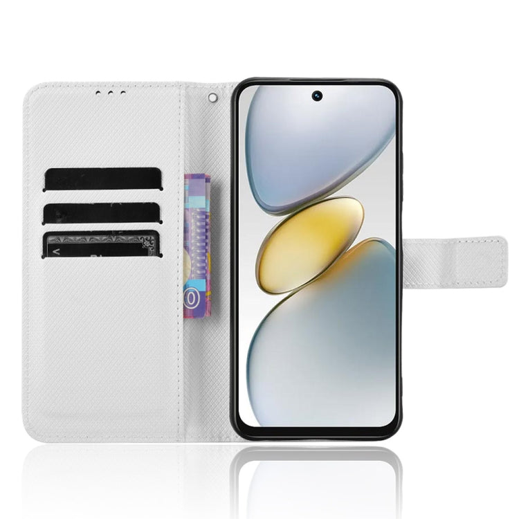 Diamond Texture Leather Phone Case, For Tecno Spark Go 1 / Pop 9 / Spark Go 2025, For Tecno Spark 30C 4G, For Tecno Spark 20 Pro 5G, For Tecno Camon 30 Premier 5G