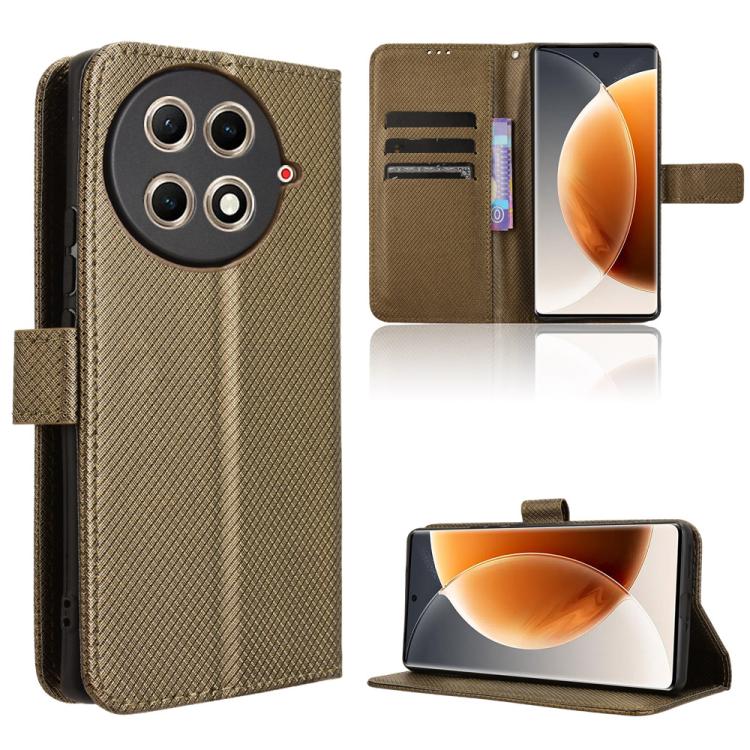 Diamond Texture Leather Phone Case, For Tecno Camon 30S 4G / 30S Pro 4G, For Tecno Pova 6 Neo 5G / Spark 30 5G, For Tecno Spark 30 Pro 4G, For Tecno Spark 30 4G
