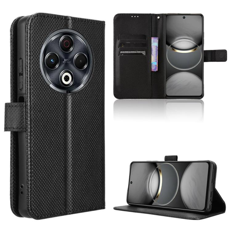 Diamond Texture Leather Phone Case, For Tecno Camon 30S 4G / 30S Pro 4G, For Tecno Pova 6 Neo 5G / Spark 30 5G, For Tecno Spark 30 Pro 4G, For Tecno Spark 30 4G