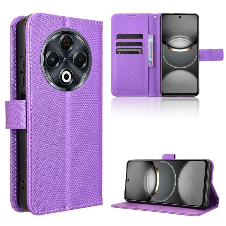 Diamond Texture Leather Phone Case, For Tecno Camon 30S 4G / 30S Pro 4G, For Tecno Pova 6 Neo 5G / Spark 30 5G, For Tecno Spark 30 Pro 4G, For Tecno Spark 30 4G