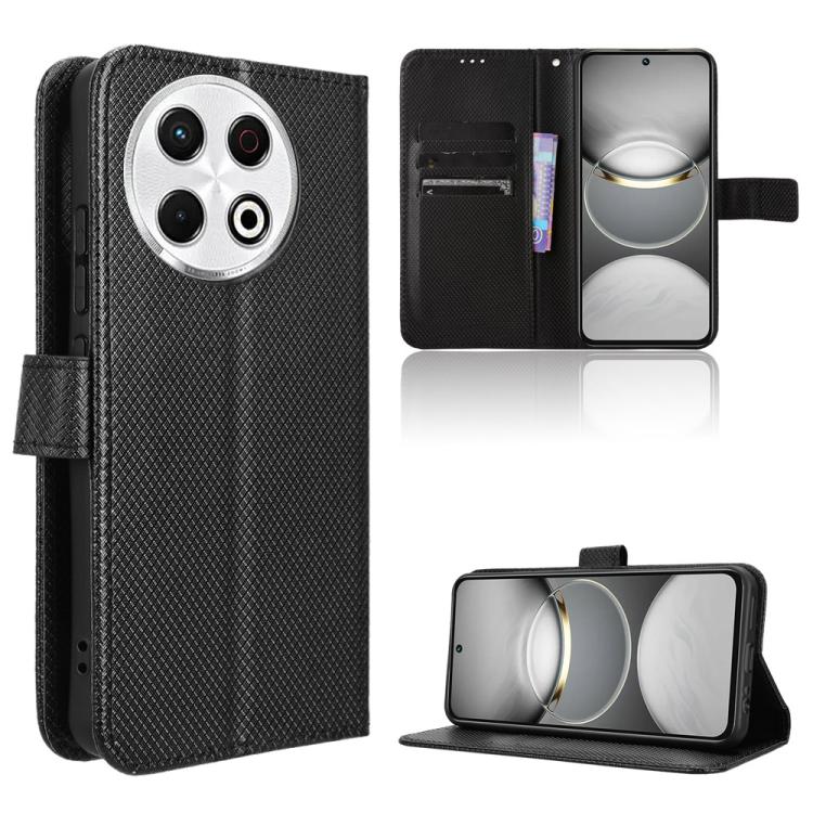 Diamond Texture Leather Phone Case, For Tecno Camon 30S 4G / 30S Pro 4G, For Tecno Pova 6 Neo 5G / Spark 30 5G, For Tecno Spark 30 Pro 4G, For Tecno Spark 30 4G