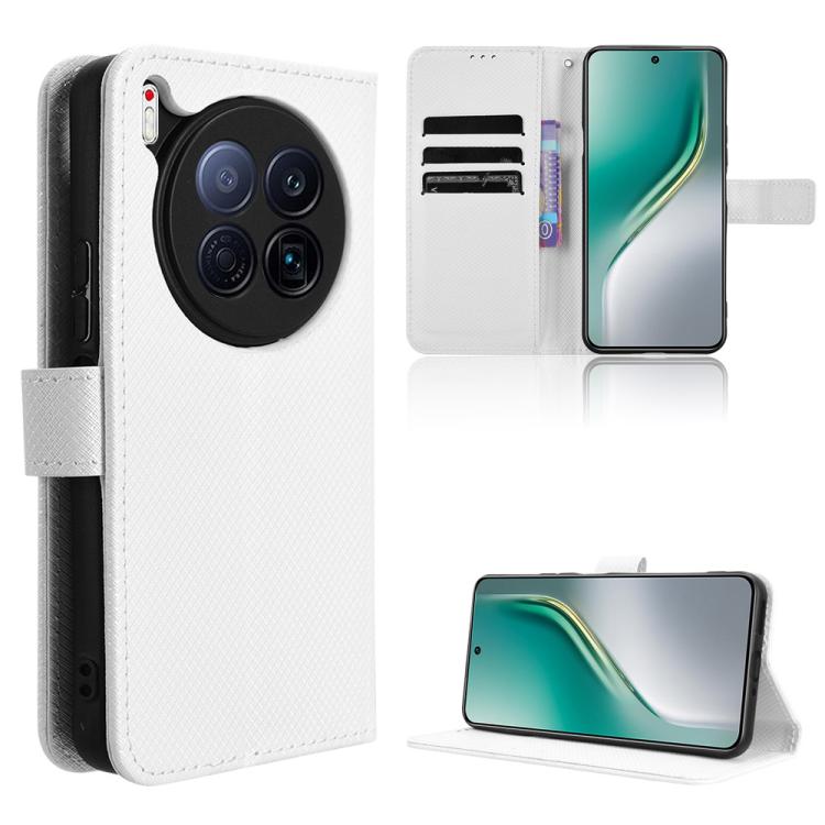 Diamond Texture Leather Phone Case, For Tecno Pova Curve 5G, For Tecno Camon 40 Pro 4G / 5G, For Tecno Camon 40 Premier 5G, For Tecno Camon 40 4G