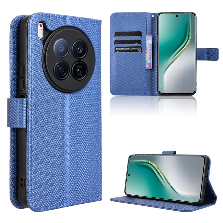 Diamond Texture Leather Phone Case, For Tecno Pova Curve 5G, For Tecno Camon 40 Pro 4G / 5G, For Tecno Camon 40 Premier 5G, For Tecno Camon 40 4G