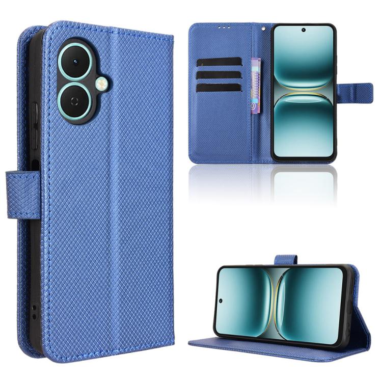 Diamond Texture Leather Phone Case, For Tecno Spark 40 4G, For Tecno Pova 7 Ultra 5G, For Tecno Pova 7 4G, For Tecno Spark Go 2 4G