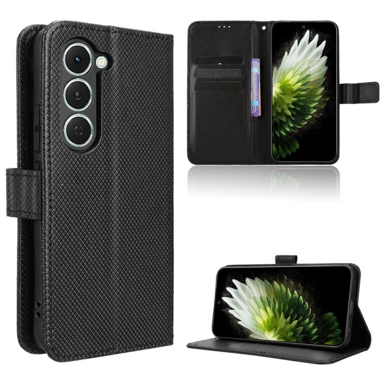 Diamond Texture Leather Phone Case, For Tecno Pova 7 Pro 5G, For Tecno Pova 7 5G, For Tecno Spark 40 Pro+ 4G, For Tecno Spark 40 Pro 4G