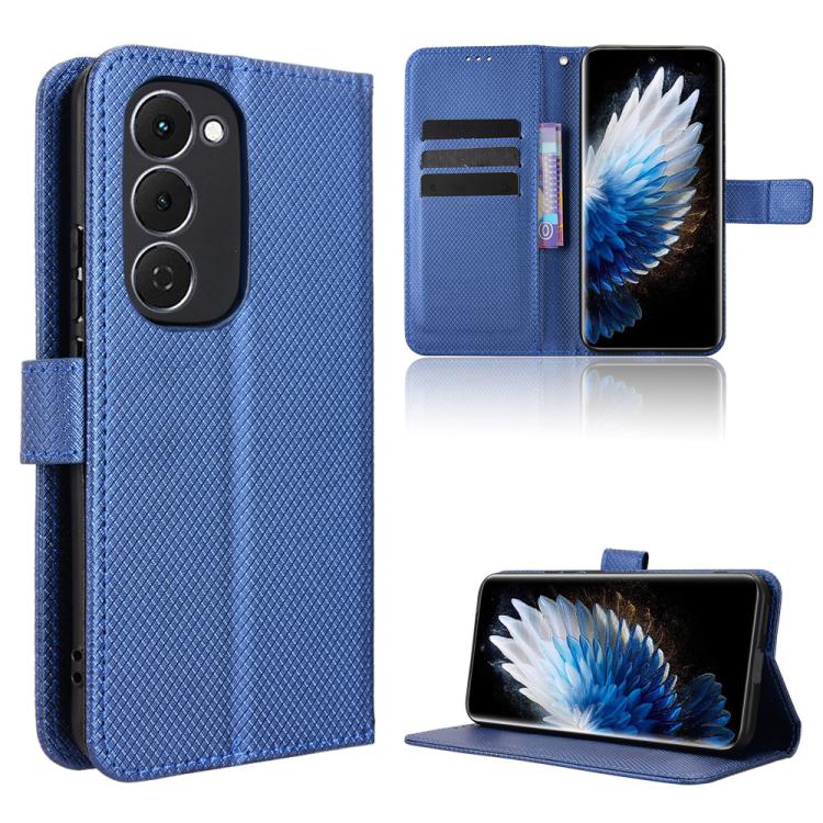 Diamond Texture Leather Phone Case, For Tecno Pova 7 Pro 5G, For Tecno Pova 7 5G, For Tecno Spark 40 Pro+ 4G, For Tecno Spark 40 Pro 4G