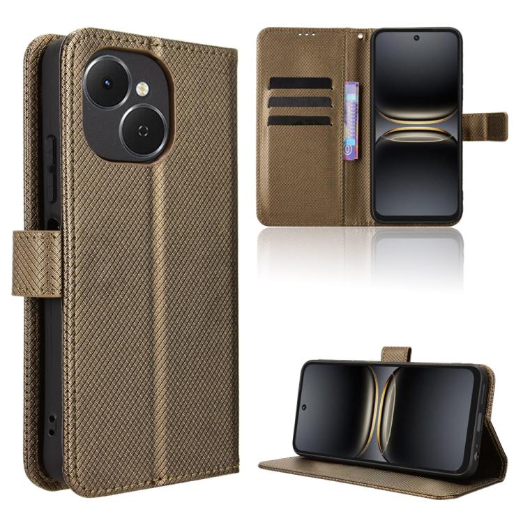 Diamond Texture Leather Phone Case, For Tecno Camon 50 4G, For Tenco Spark Go 3, For Tecno Spark Slim, For Tecno Spark 40C